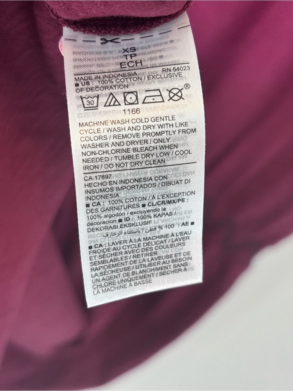 Old Navy Burgundy Maxi Dress Women’s XS Short Sleeve V Neck Smocked Waist Boho - Picture 4 of 8